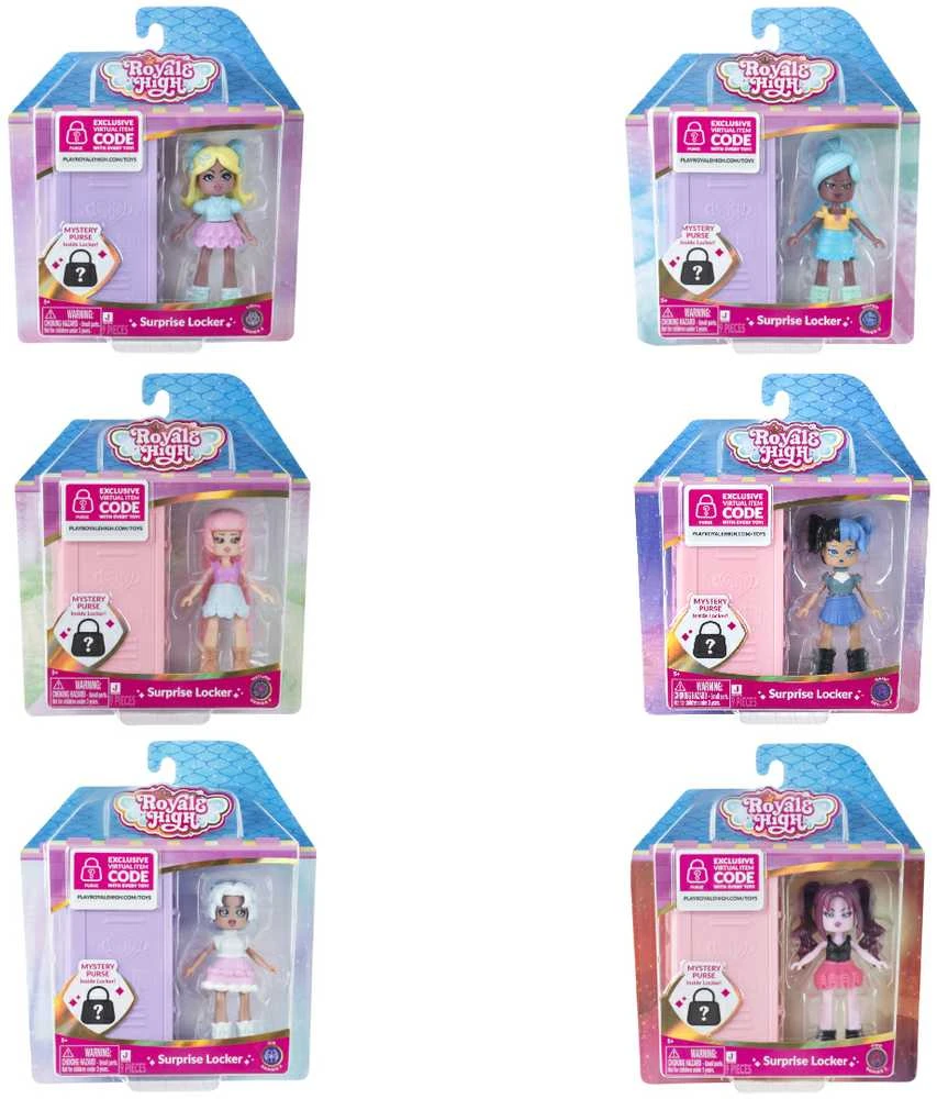 ROYALE HIGH SURPRISE LOCKERS Spintelė su figūrėle