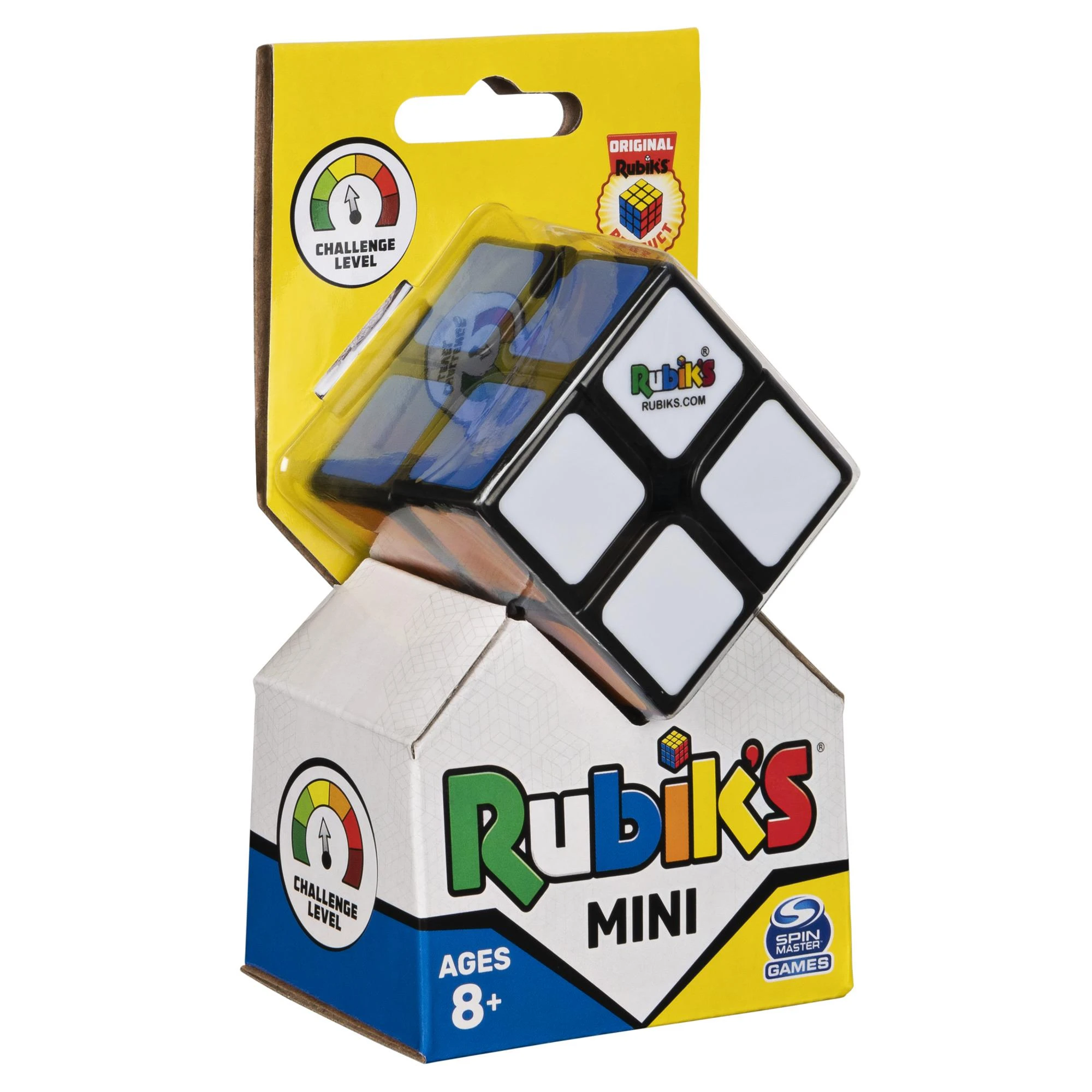 RUBIK´S CUBE Rubiko kubas MINI, 2x2 aprašymas - Prekės nuotrauka