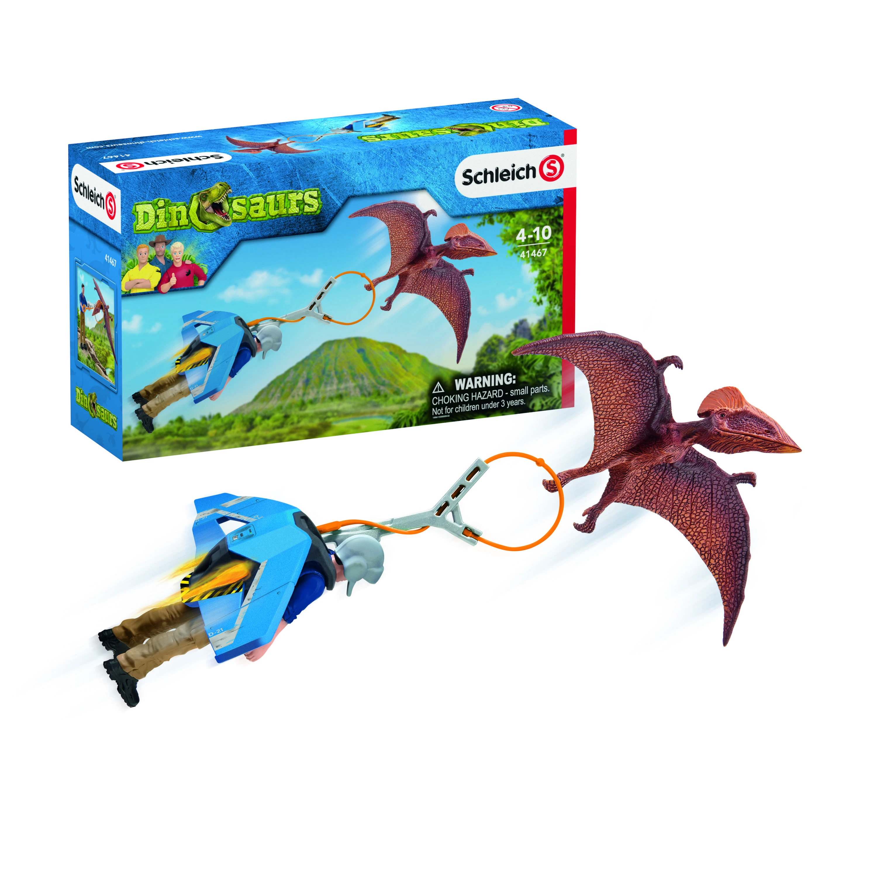 SCHLEICH DINOSAURS Persekiojimo skraidyklė