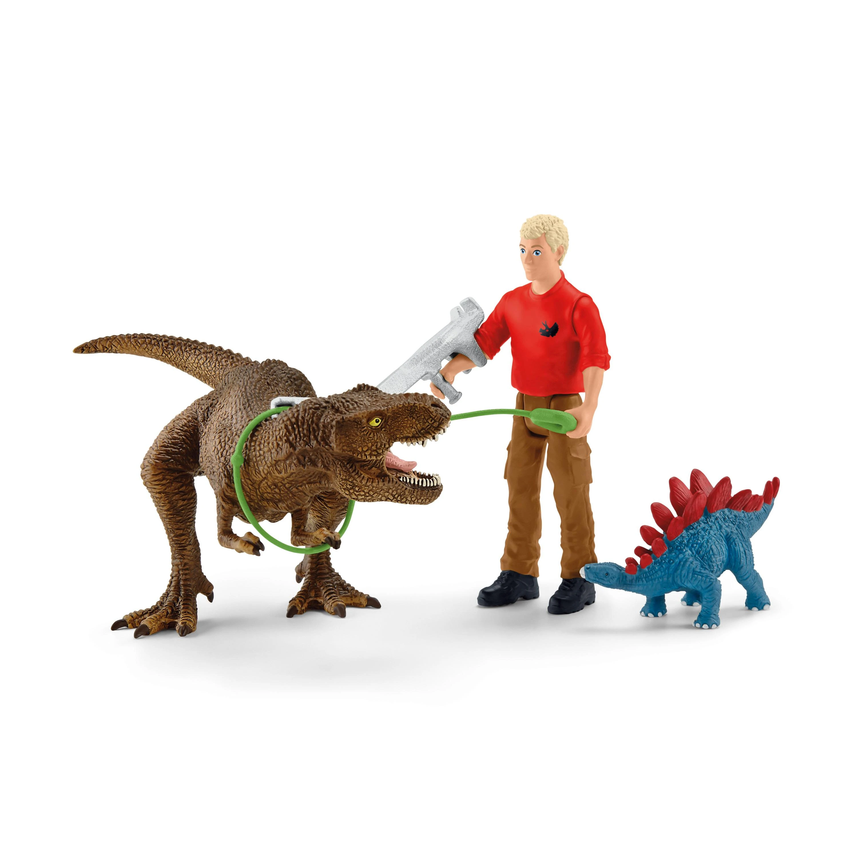 SCHLEICH Rinkinys Tiranozauro Rekso Antpuolis
