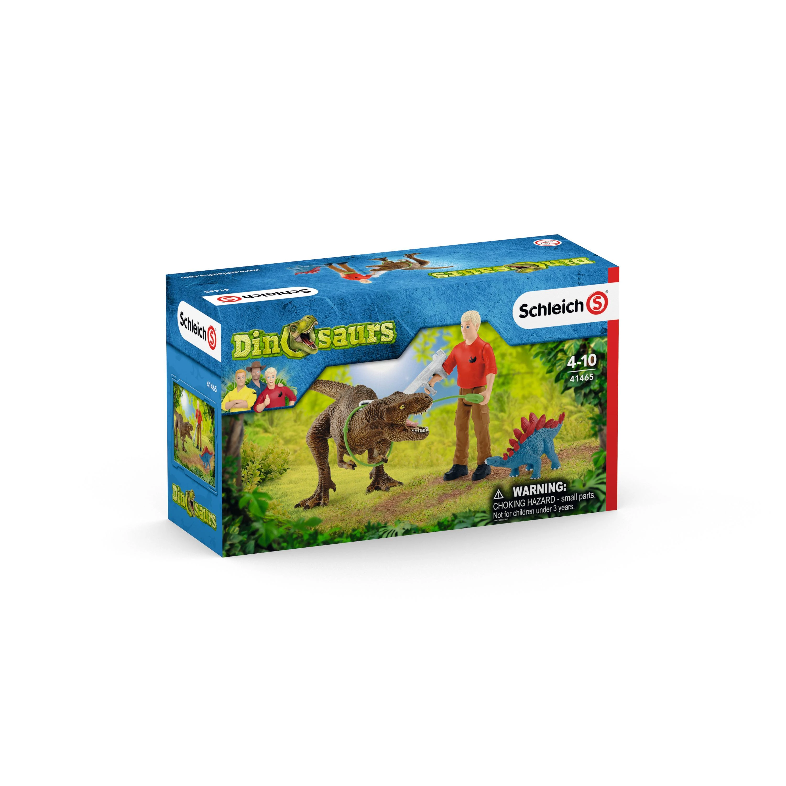 SCHLEICH Rinkinys Tiranozauro Rekso Antpuolis