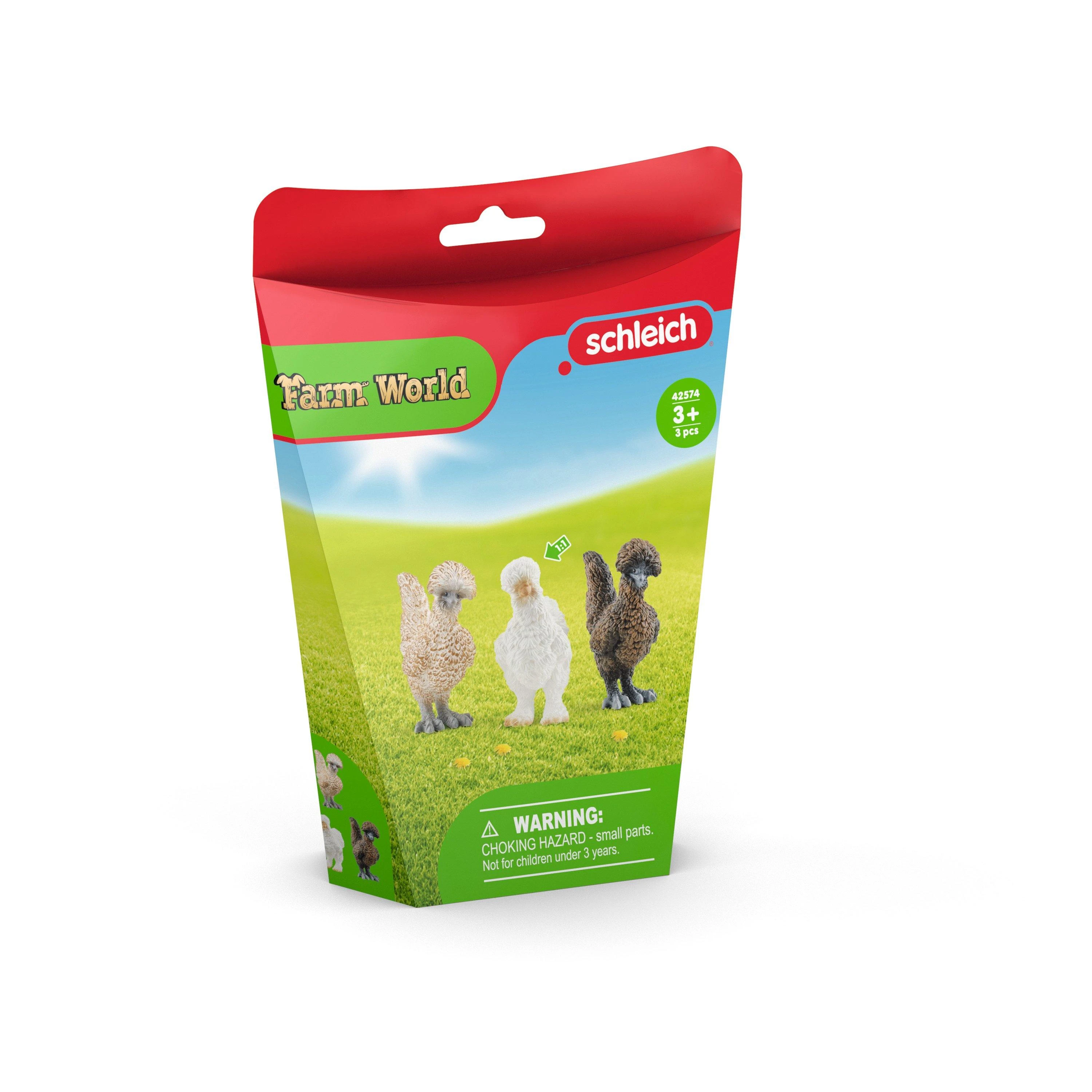 SCHLEICH „Naminiai gyvūnai“ rinkinys - Draugai viščiukai