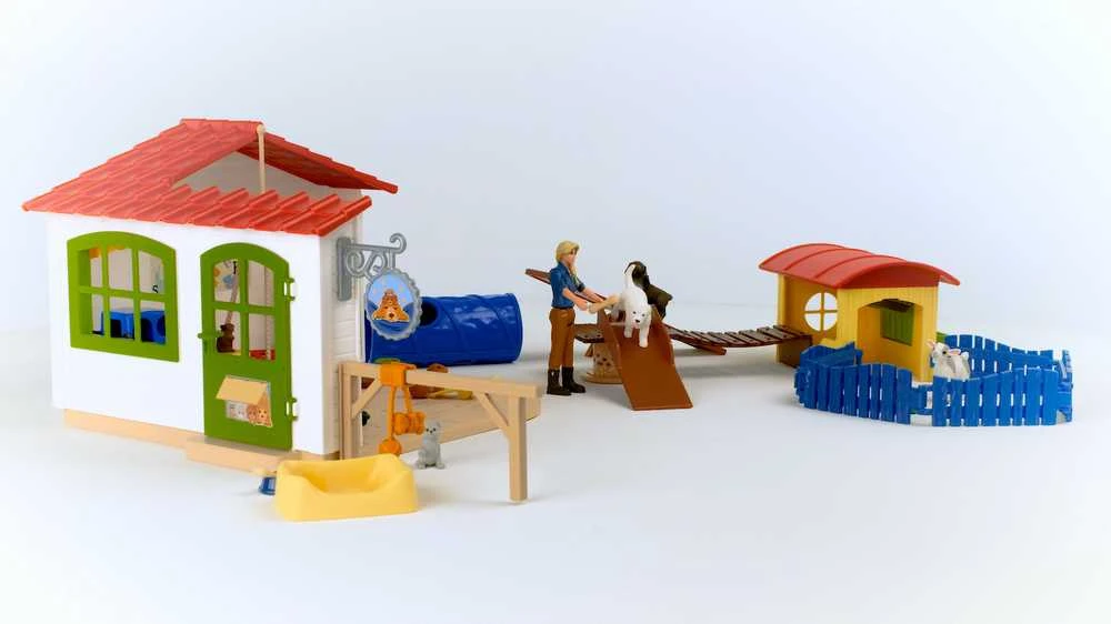 SCHLEICH FARM WORLD Gyvūnų viešbutis