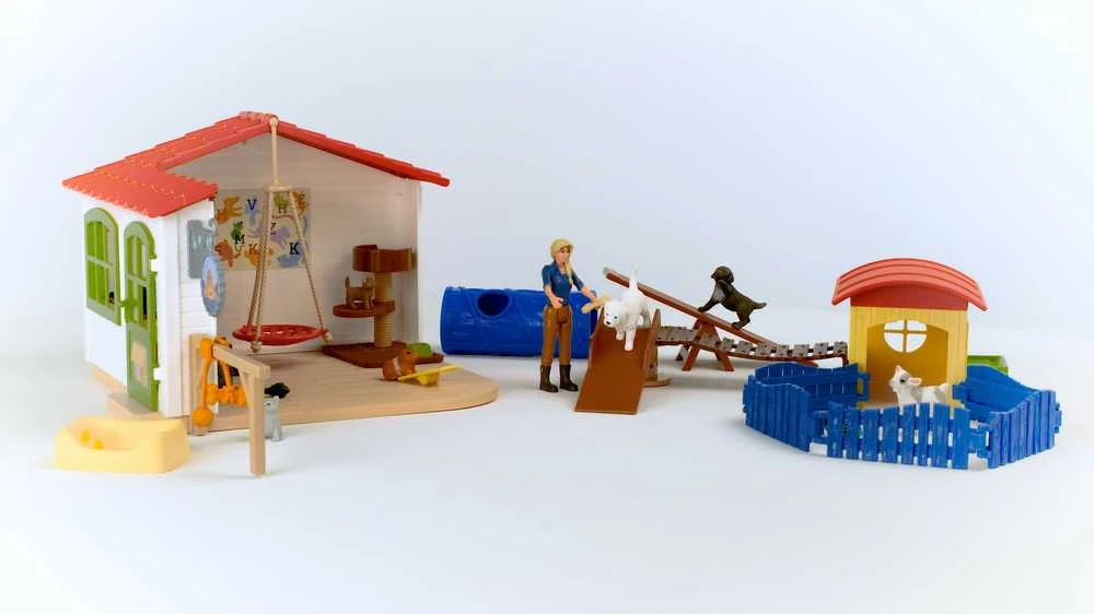 SCHLEICH FARM WORLD Gyvūnų viešbutis