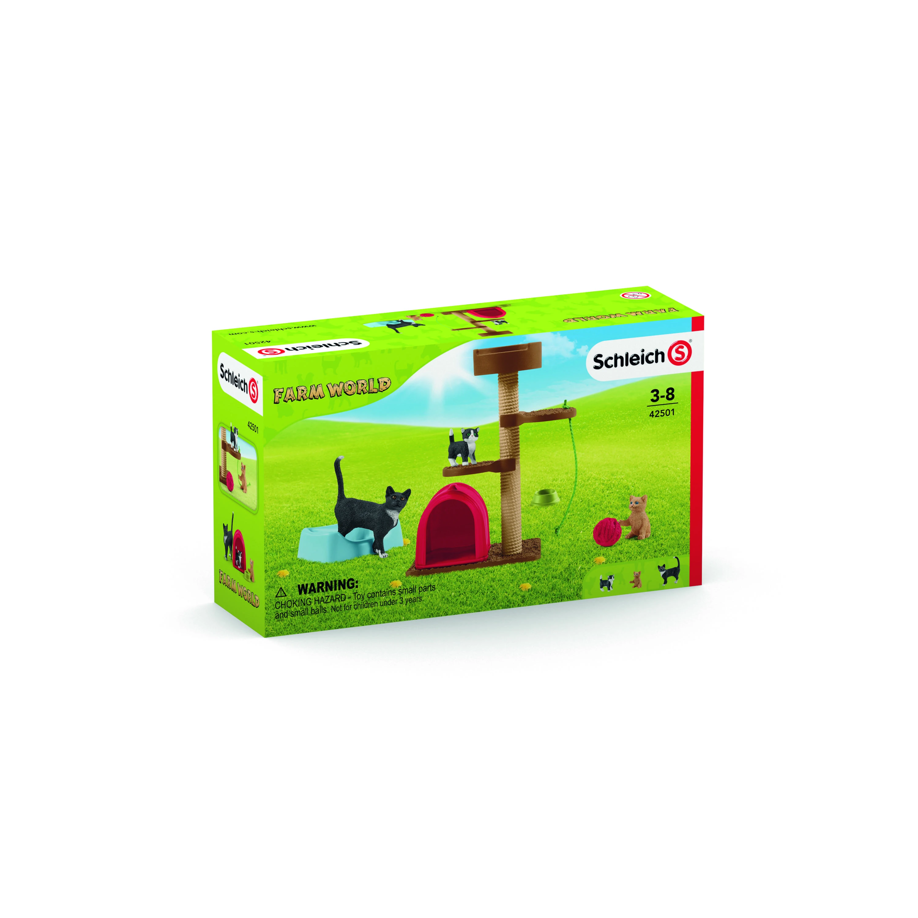 Schleich Farm World 42501 Žaidimo laikas mieloms katėms