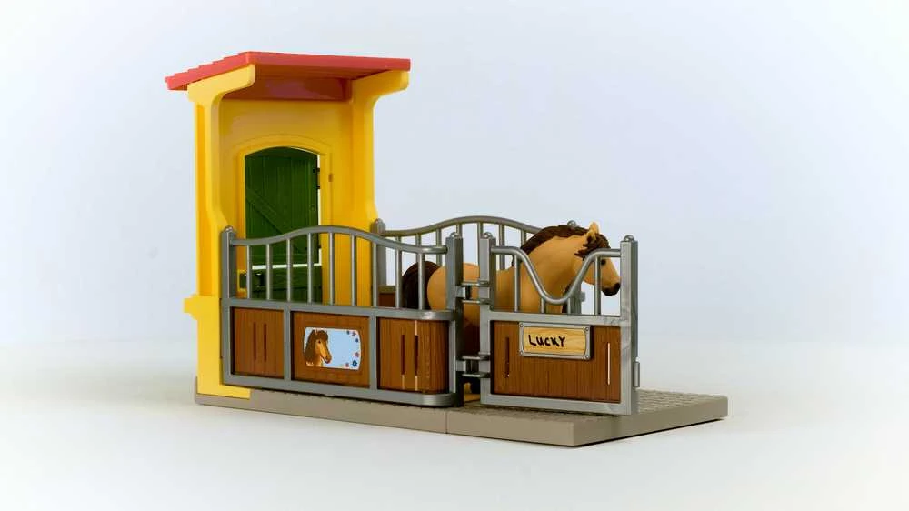 SCHLEICH FARM WORLD Ponių dėžutė su Islandijos puskraujų veislės žirgu