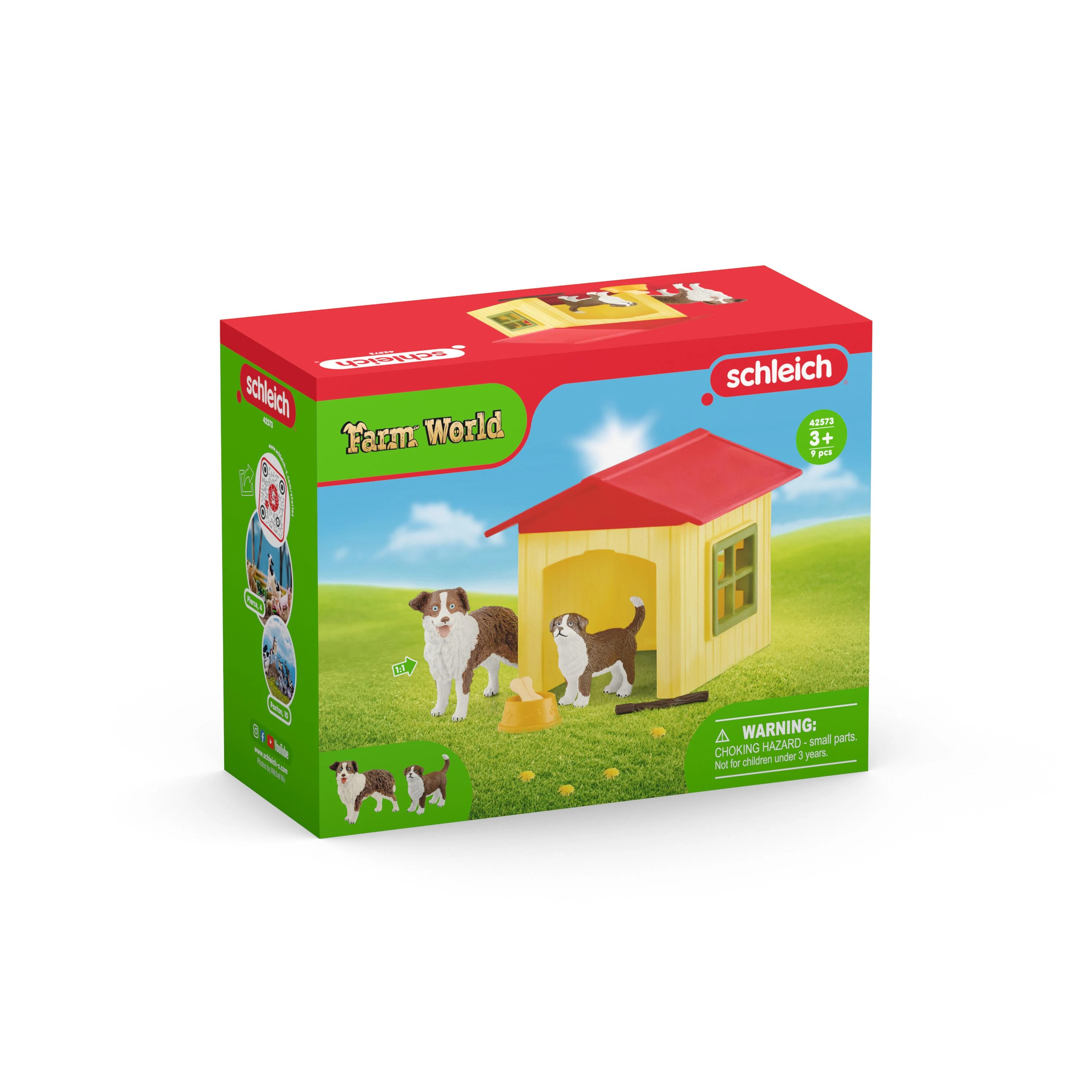 SCHLEICH FARM WORLD figūrėlė - Šuns būda