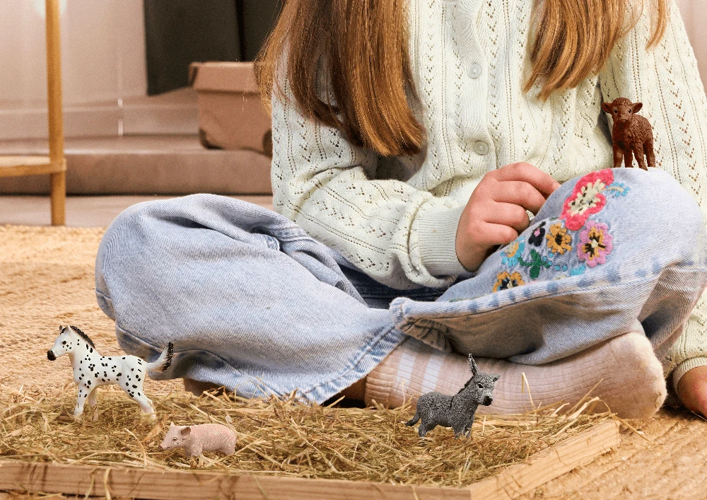 SCHLEICH FARM WORLD Ūkio gyvūnų mažyliai