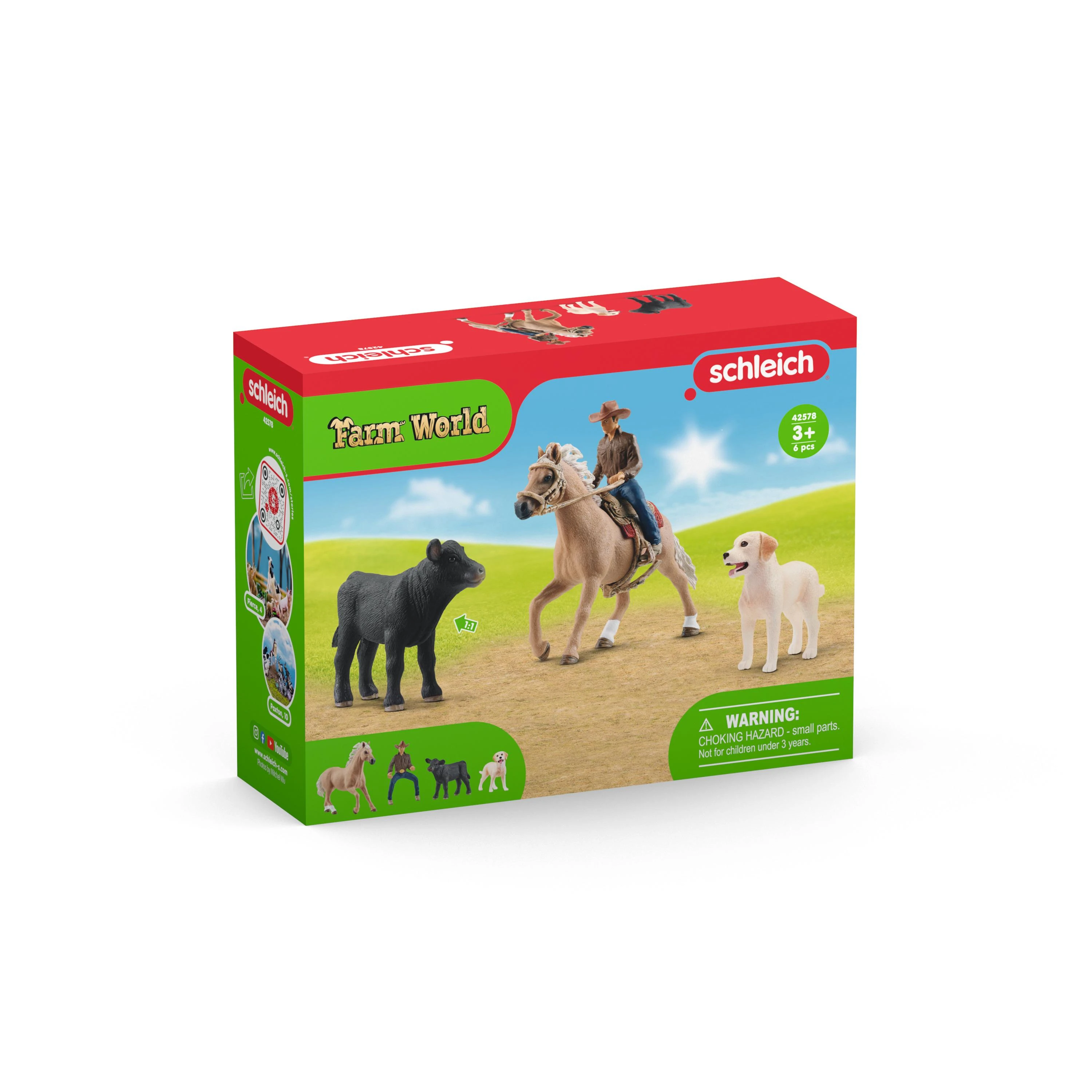 Schleich  FARM WORLD Vesterno jojimas