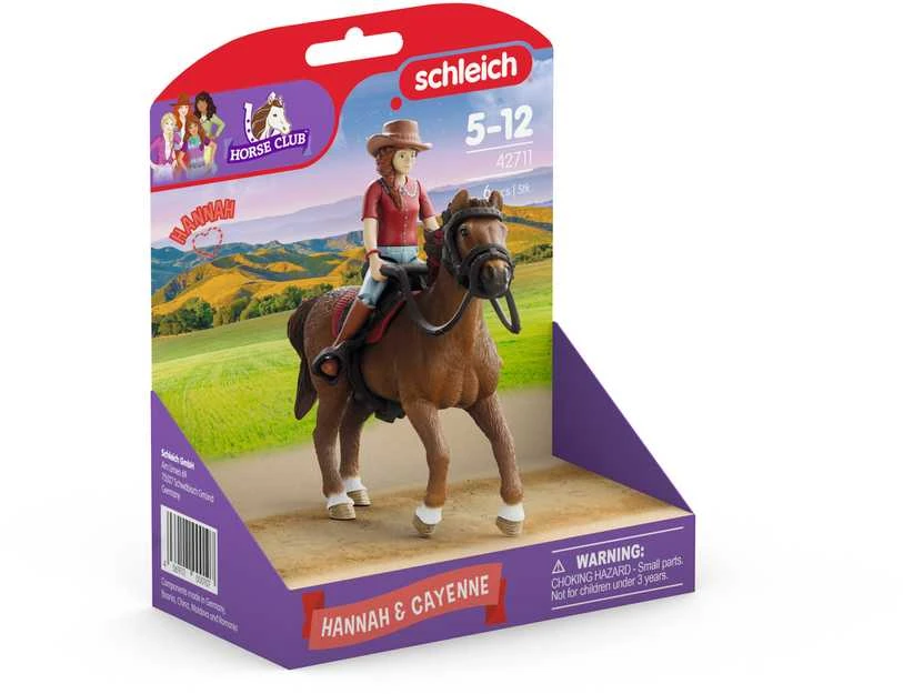 SCHLEICH HORSE CLUB Hana ir Kajenas