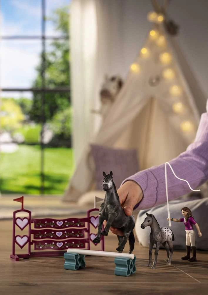 SCHLEICH HORSE CLUB Lizos turnyro treniruotė