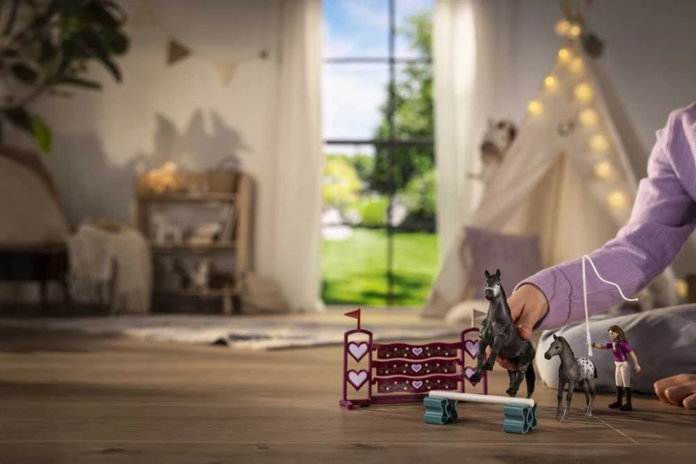 SCHLEICH HORSE CLUB Lizos turnyro treniruotė