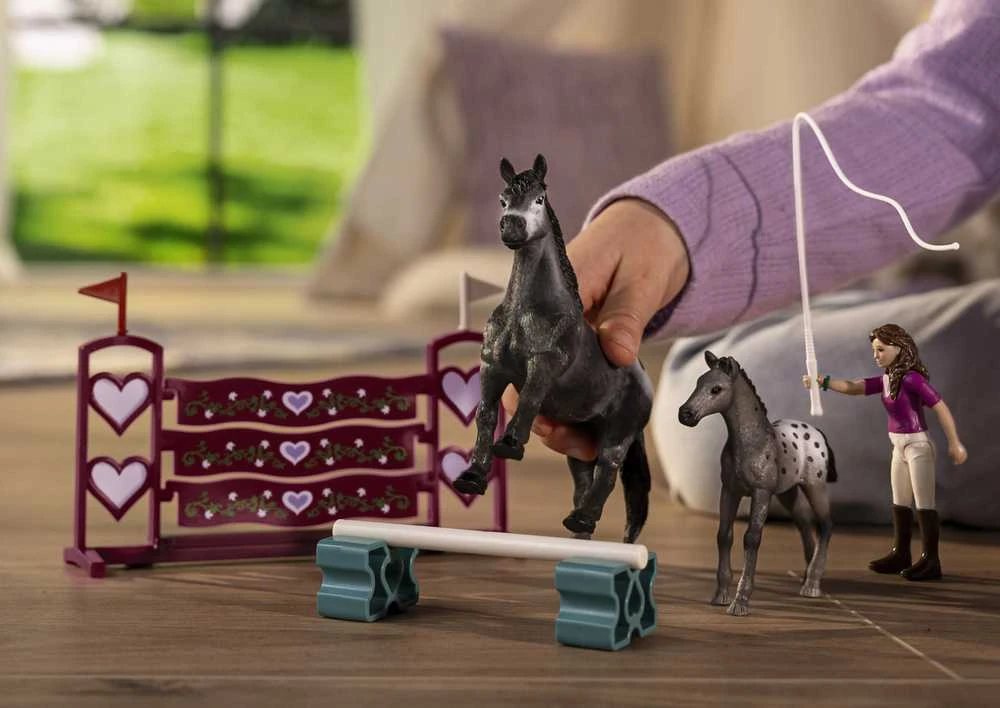 SCHLEICH HORSE CLUB Lizos turnyro treniruotė