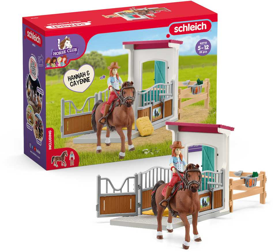 SCHLEICH HORSE CLUB Rinkinys Lisa ir Cayenne