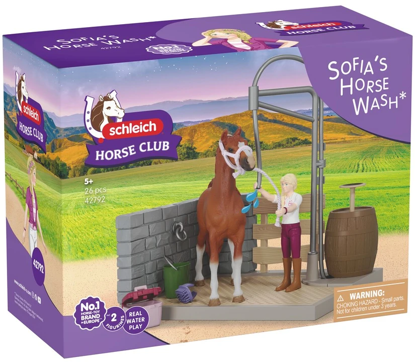 SCHLEICH HORSE CLUB Sofijos žirgų prausykla