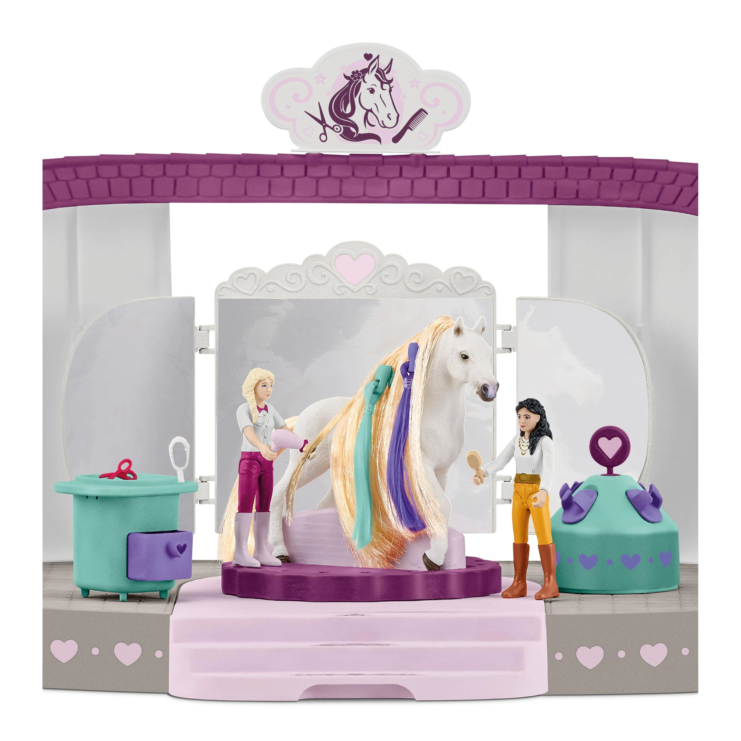 SCHLEICH SOFIA´S BEAUTIES Žirgų grožio salonas