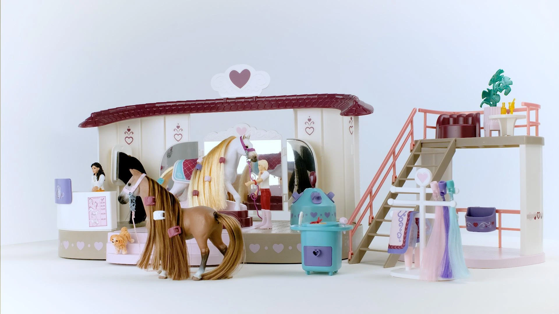 SCHLEICH SOFIA´S BEAUTIES Žirgų grožio salonas