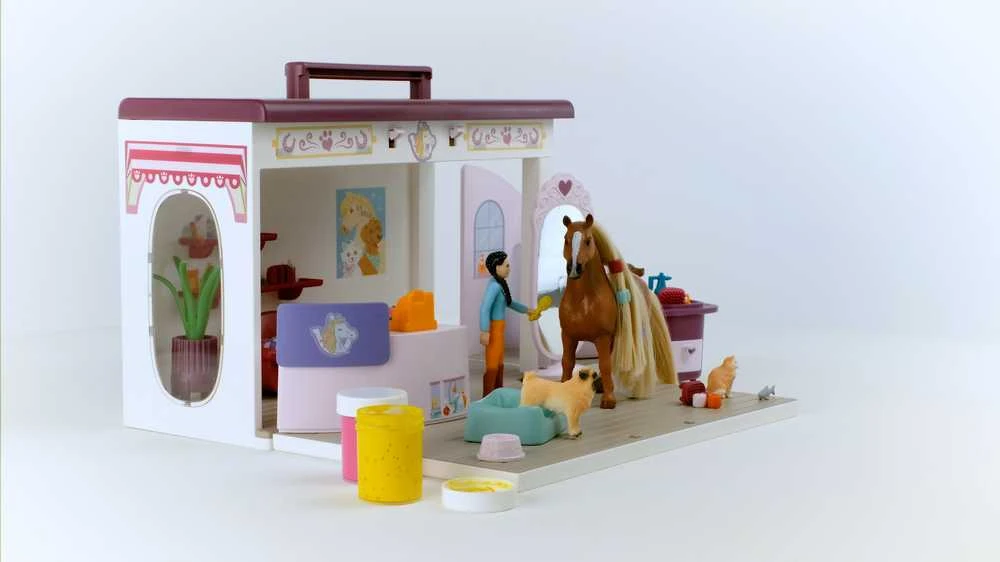 SCHLEICH SOFIA`S BEAUTIES Gyvūnų grožio salonas