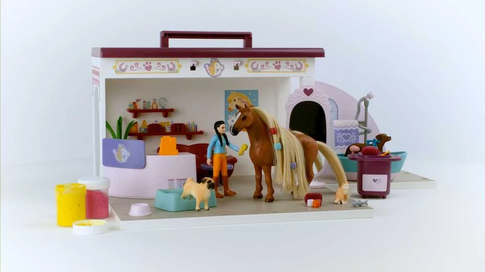 SCHLEICH SOFIA`S BEAUTIES Gyvūnų grožio salonas