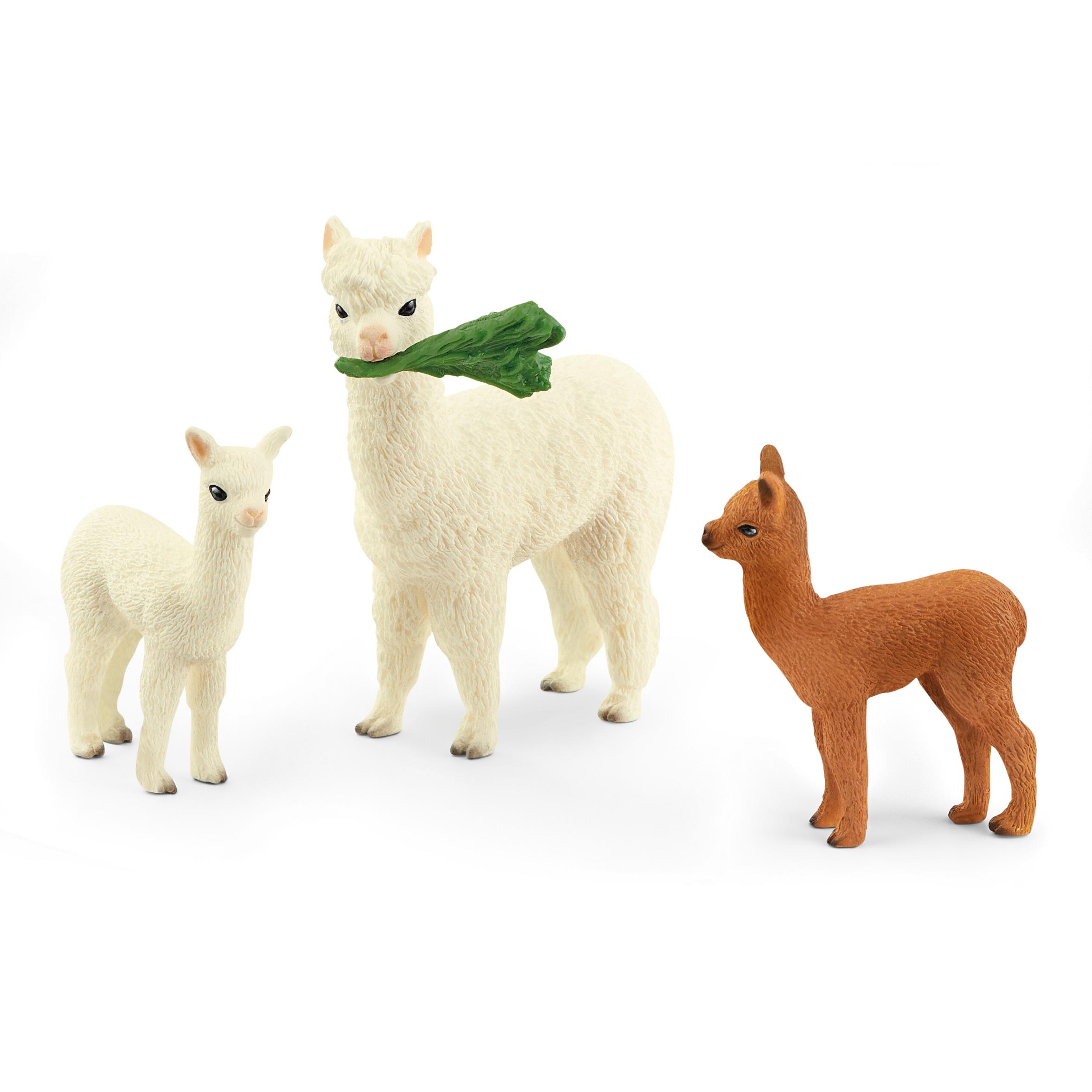 SCHLEICH „Wild Life“ rinkinys Alpakų šeima