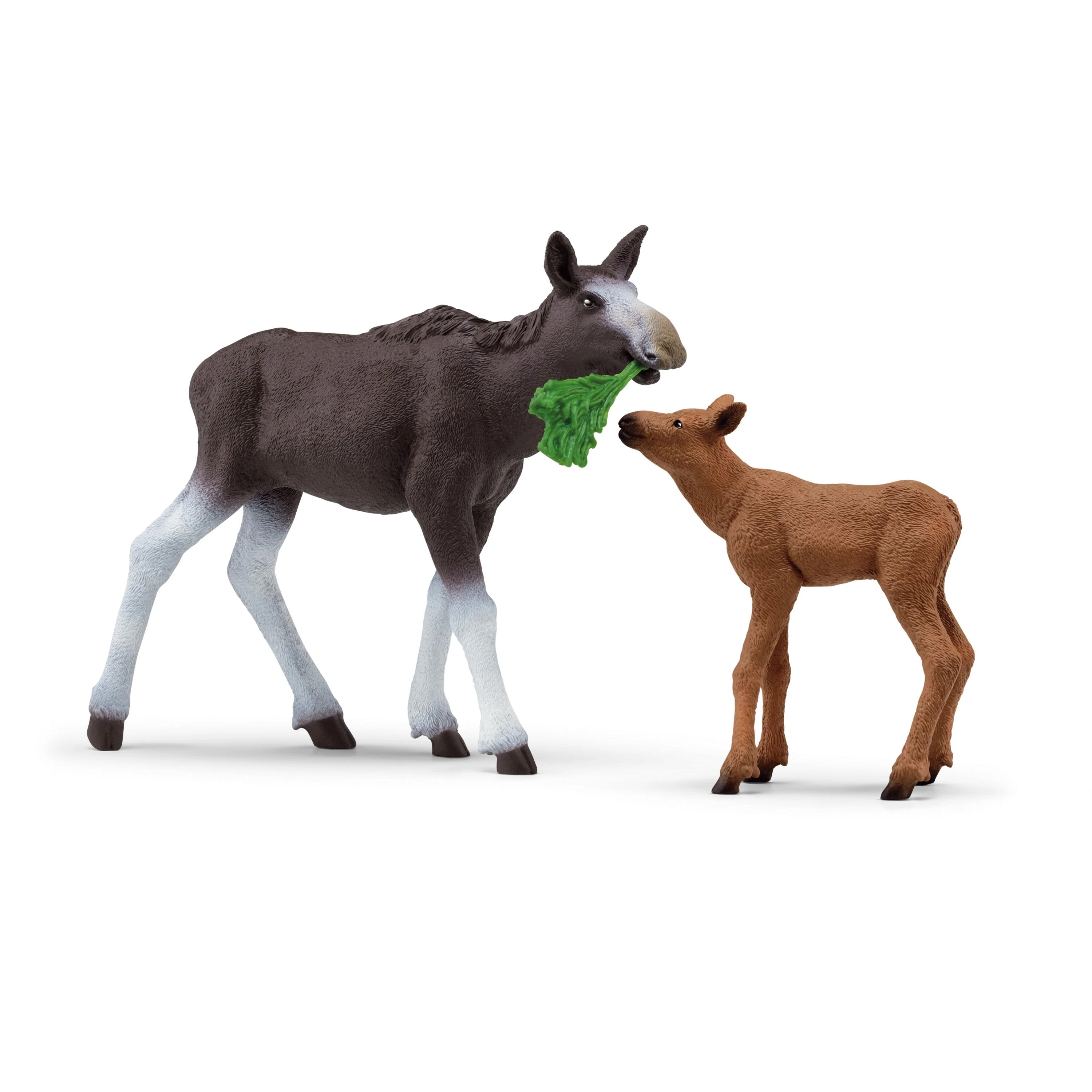 SCHLEICH „Wild Life“ Rinkinys - Briedžio patelė su briedžiuku