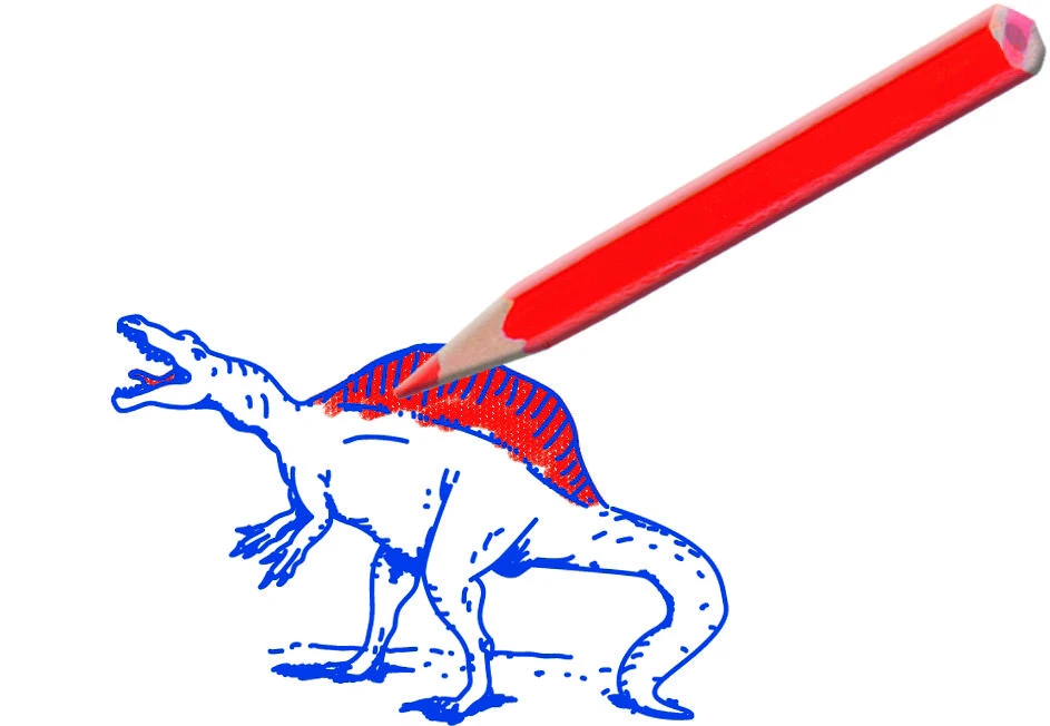 SES Antspaudukų rinkinys „Dinozaurai“