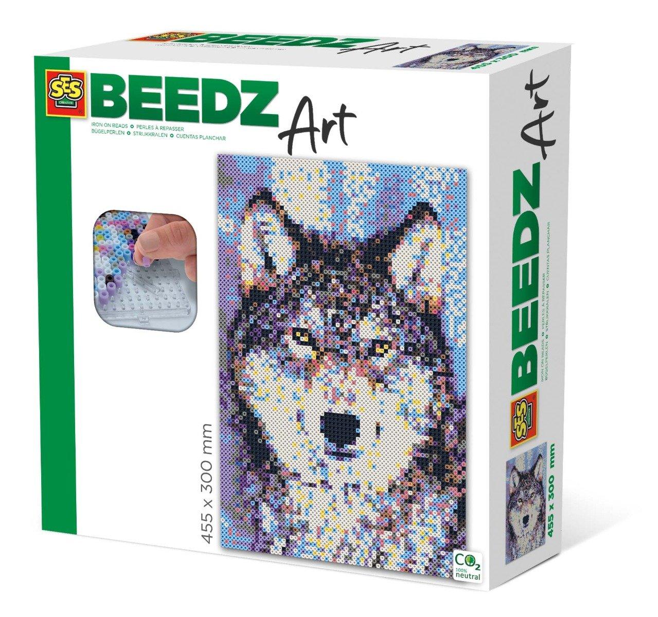 Ses Creative Karoliukų mozaika „Vilkas“