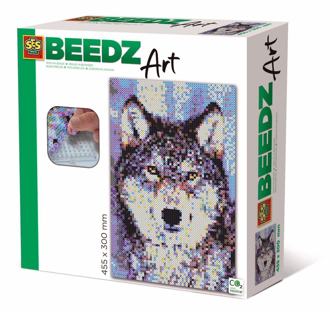 Ses Creative Karoliukų mozaika „Vilkas“