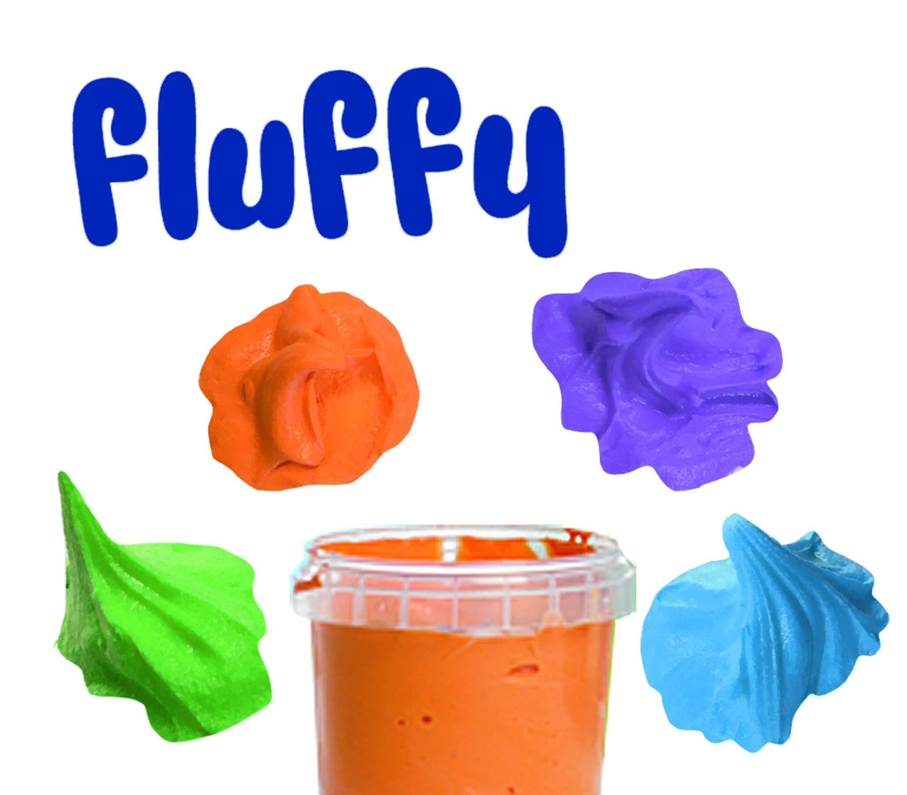 SES Dažai „Fluffy" (piešimui rankomis)