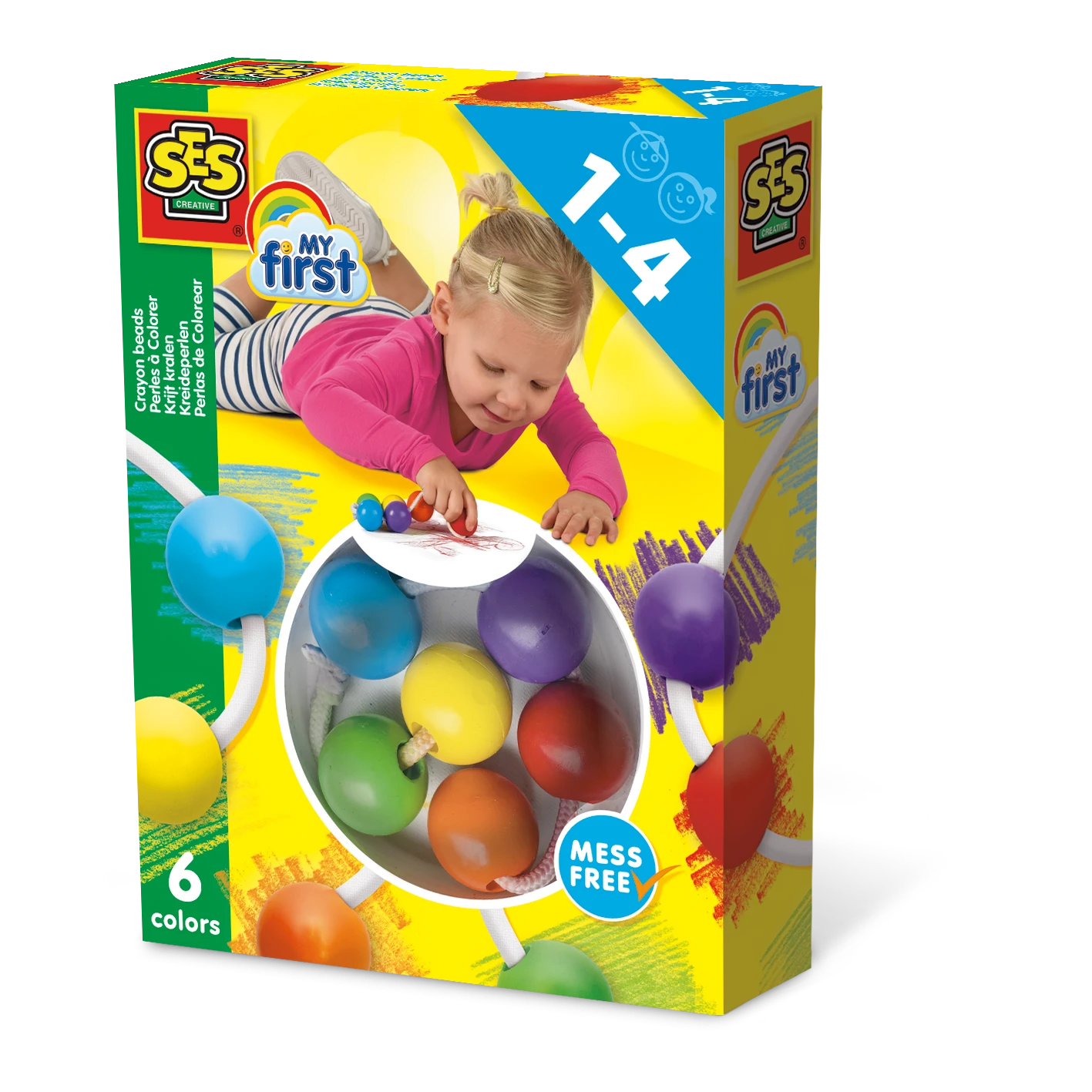 SES Creative My First 00244 kreidelė 6 vnt