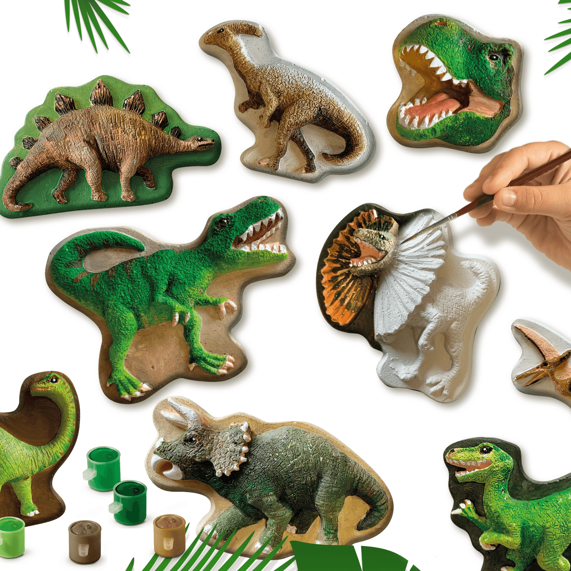 SES Kūrybinis rinkinys: Gipsiniai dinozaurai
