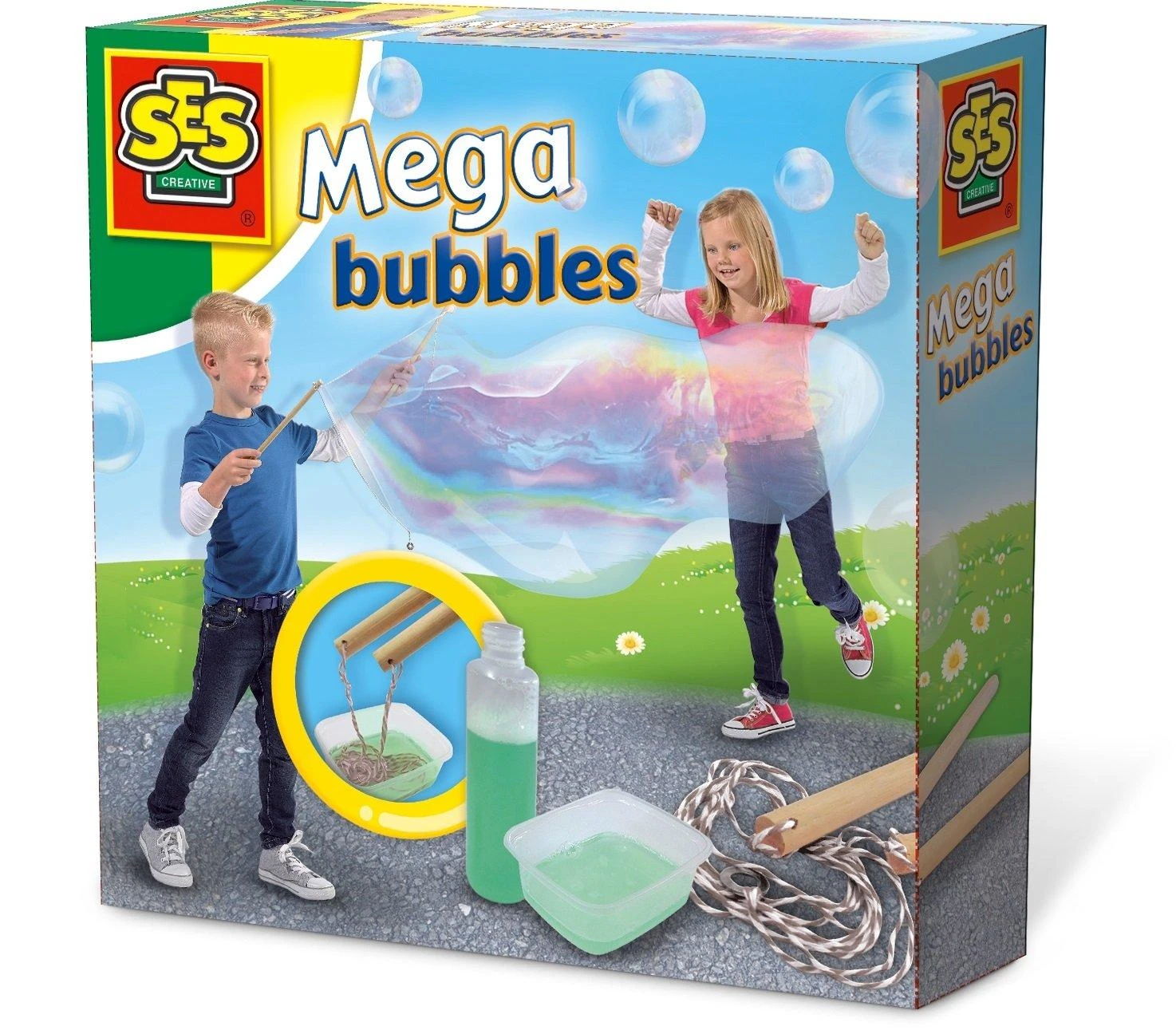SES Kūrybinis rinkinys: Mega muilo burbulai