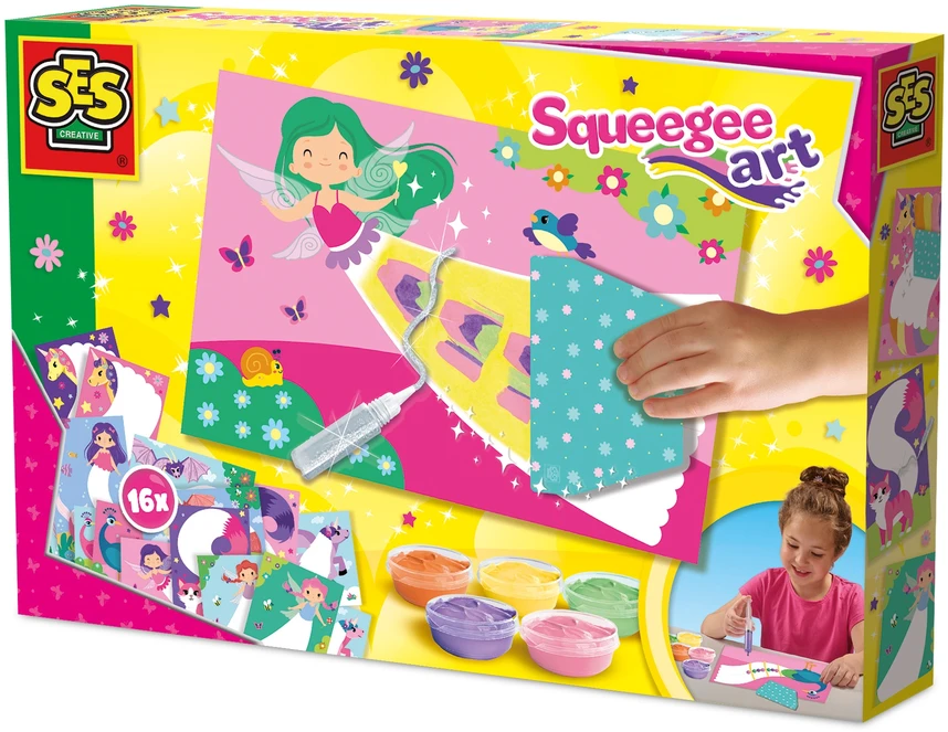 SES Rinkinys „Squeegee Art“