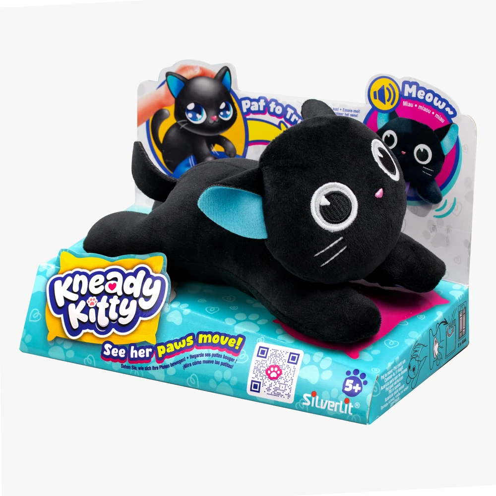 „Silverlit“ – „Kneady Kitty“ juodas (89275)