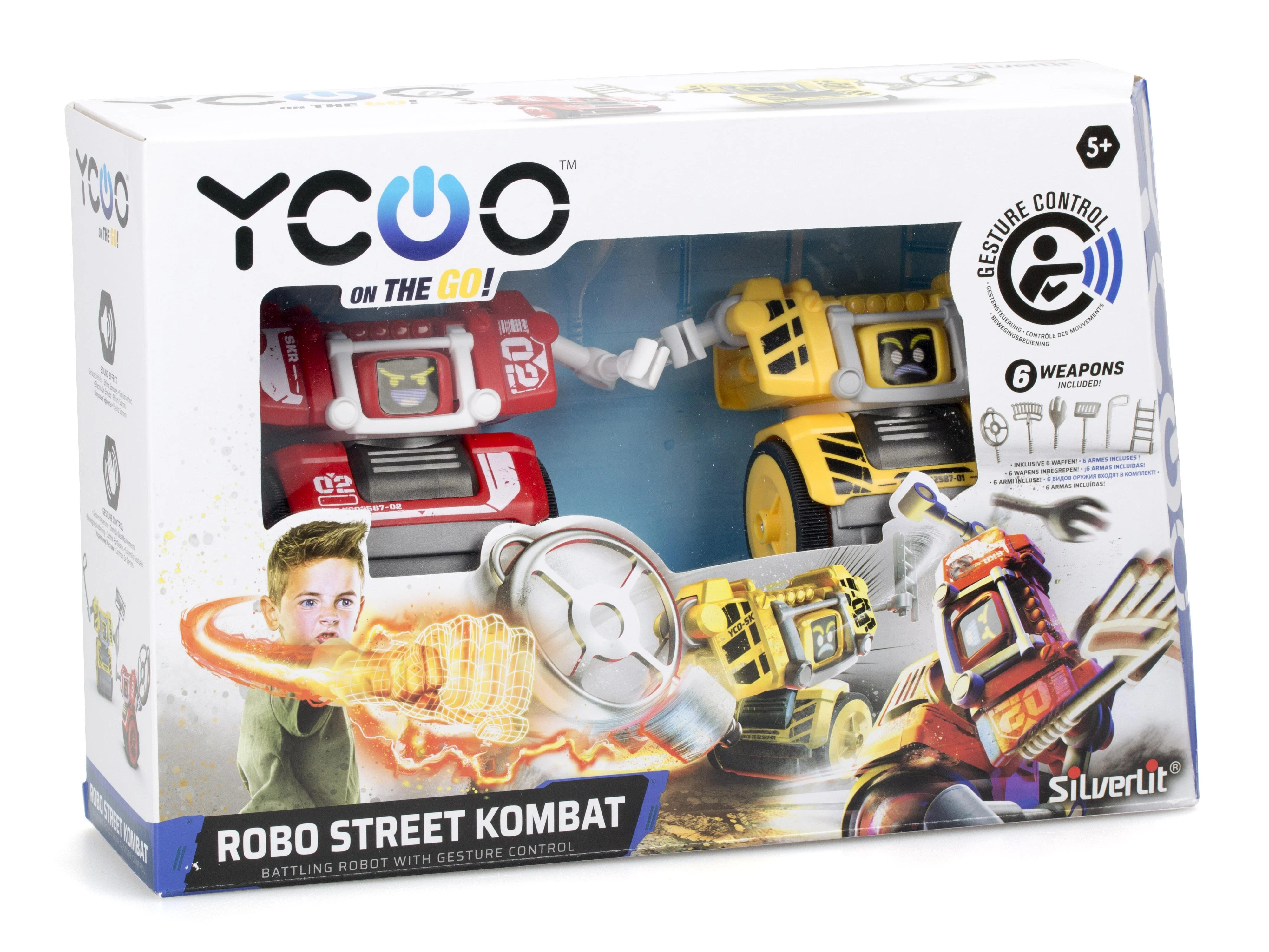 SILVERLIT YCOO Rinkinys „Robotų kovos“
