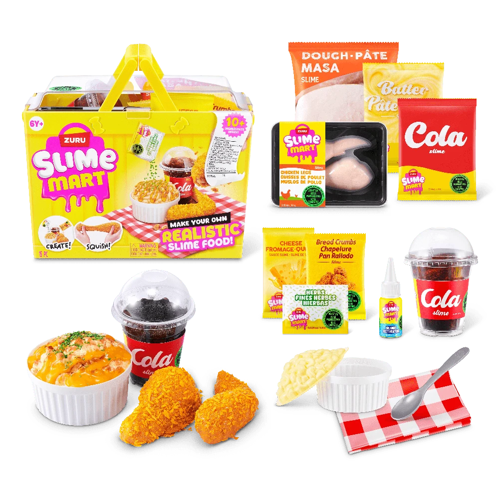 SLIME MART Kūrybinis gleivių rinkinys