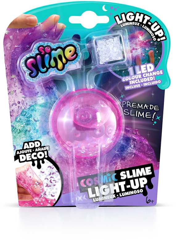 Magy SO SLIME CANAL TOYS Šviečianti kosminė modeliavimo masė