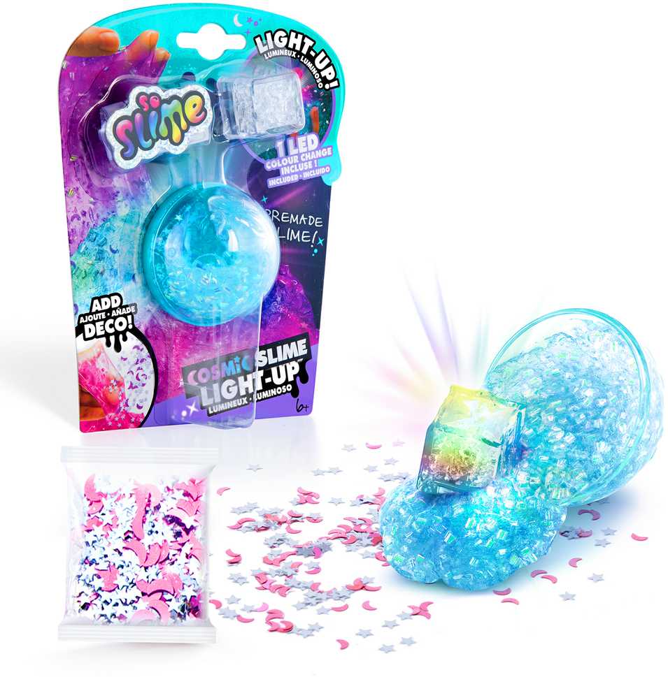 Magy SO SLIME CANAL TOYS Šviečianti kosminė modeliavimo masė