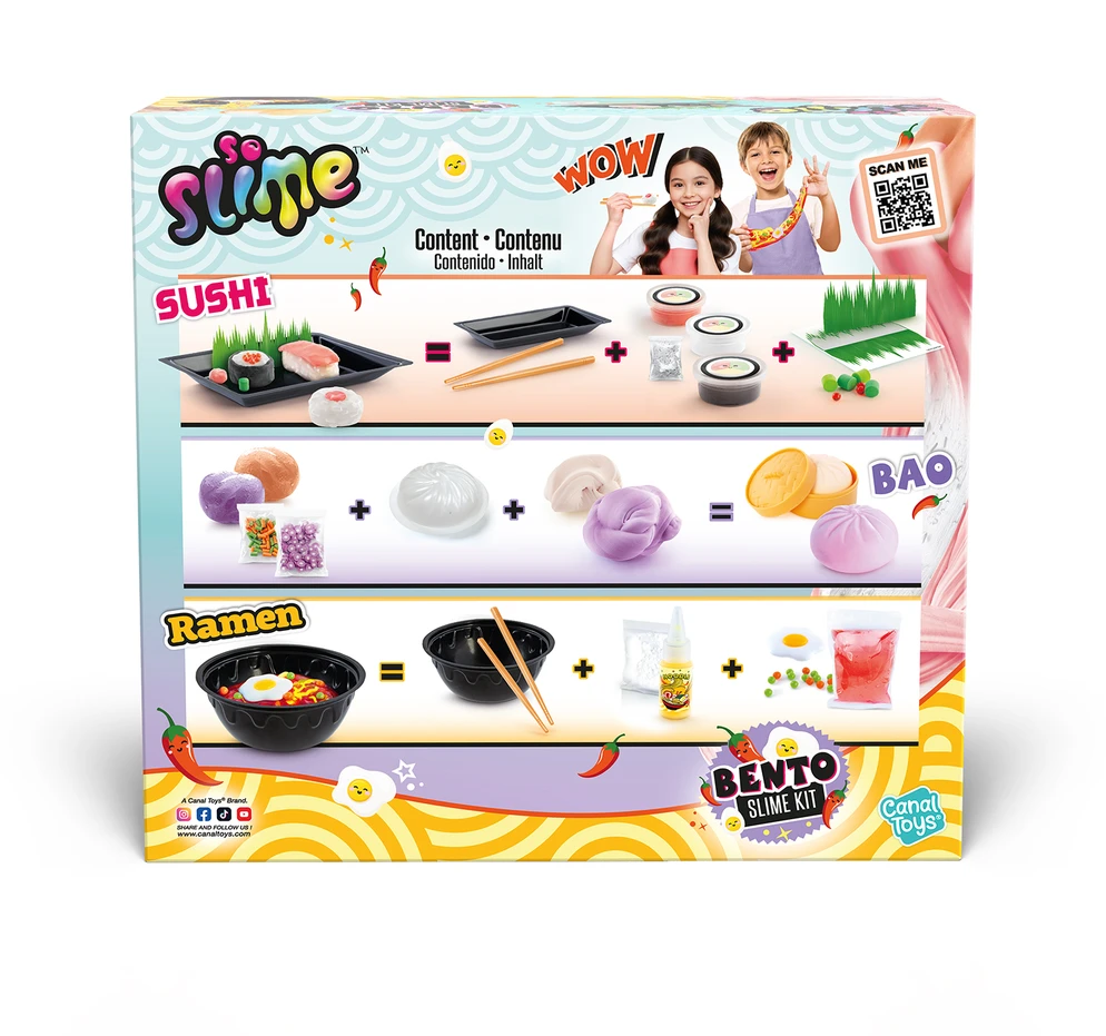 So Slime - Bento gleivių rinkinys (26449)