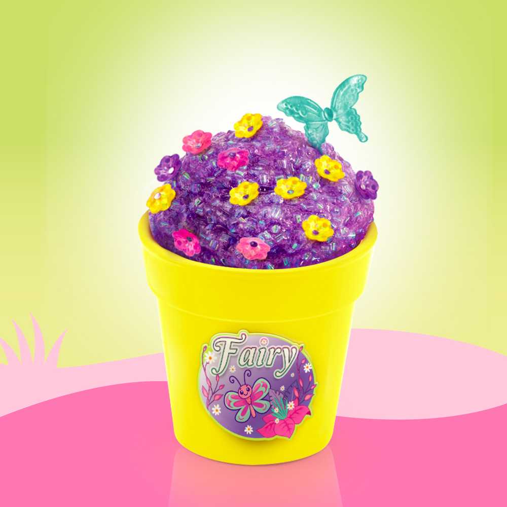 SO SLIME Kūrybinis gleivių rinkinys „Gėlių vazonėlis“