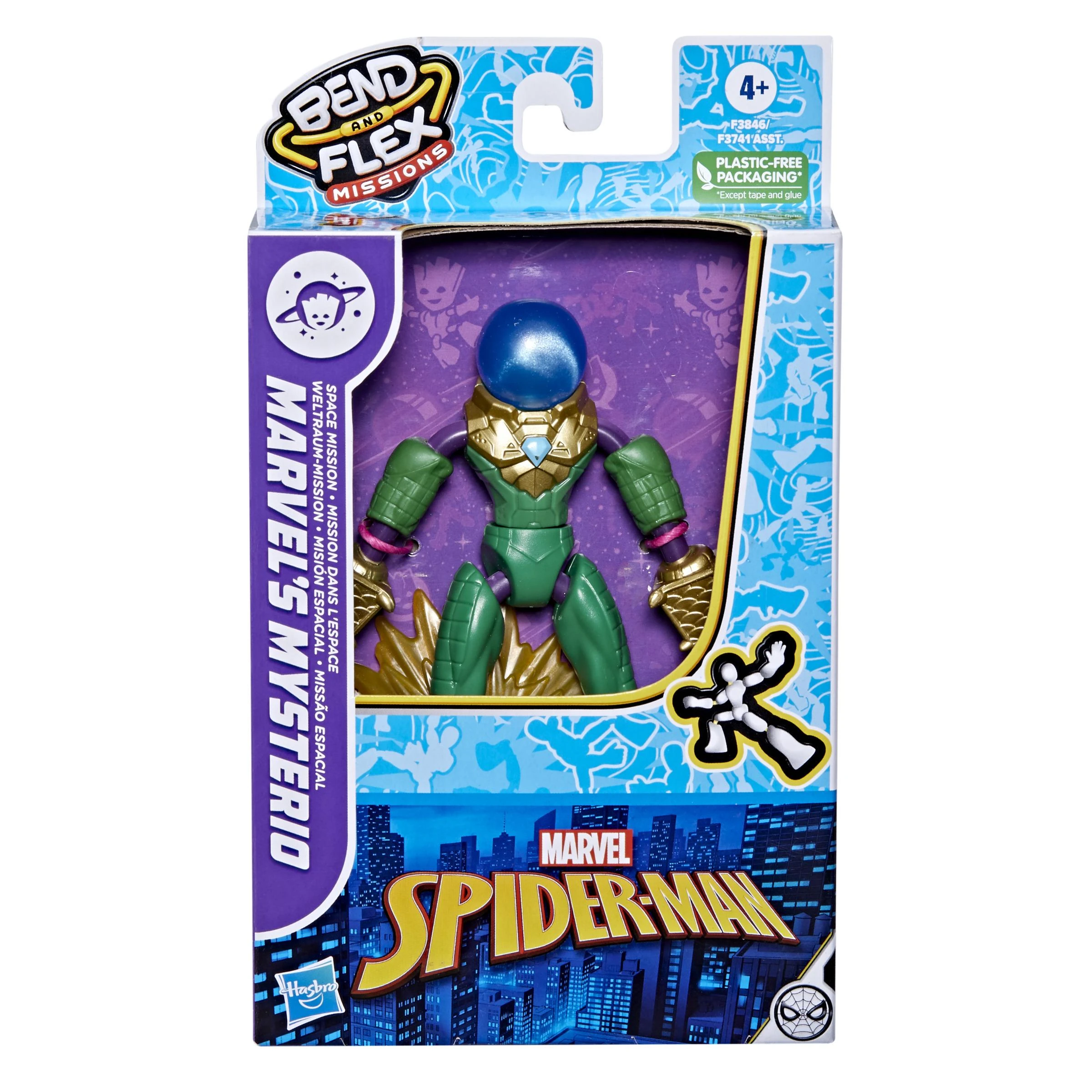 SPIDER-MAN „Bend and Flex“ figūrėlė, 15 cm