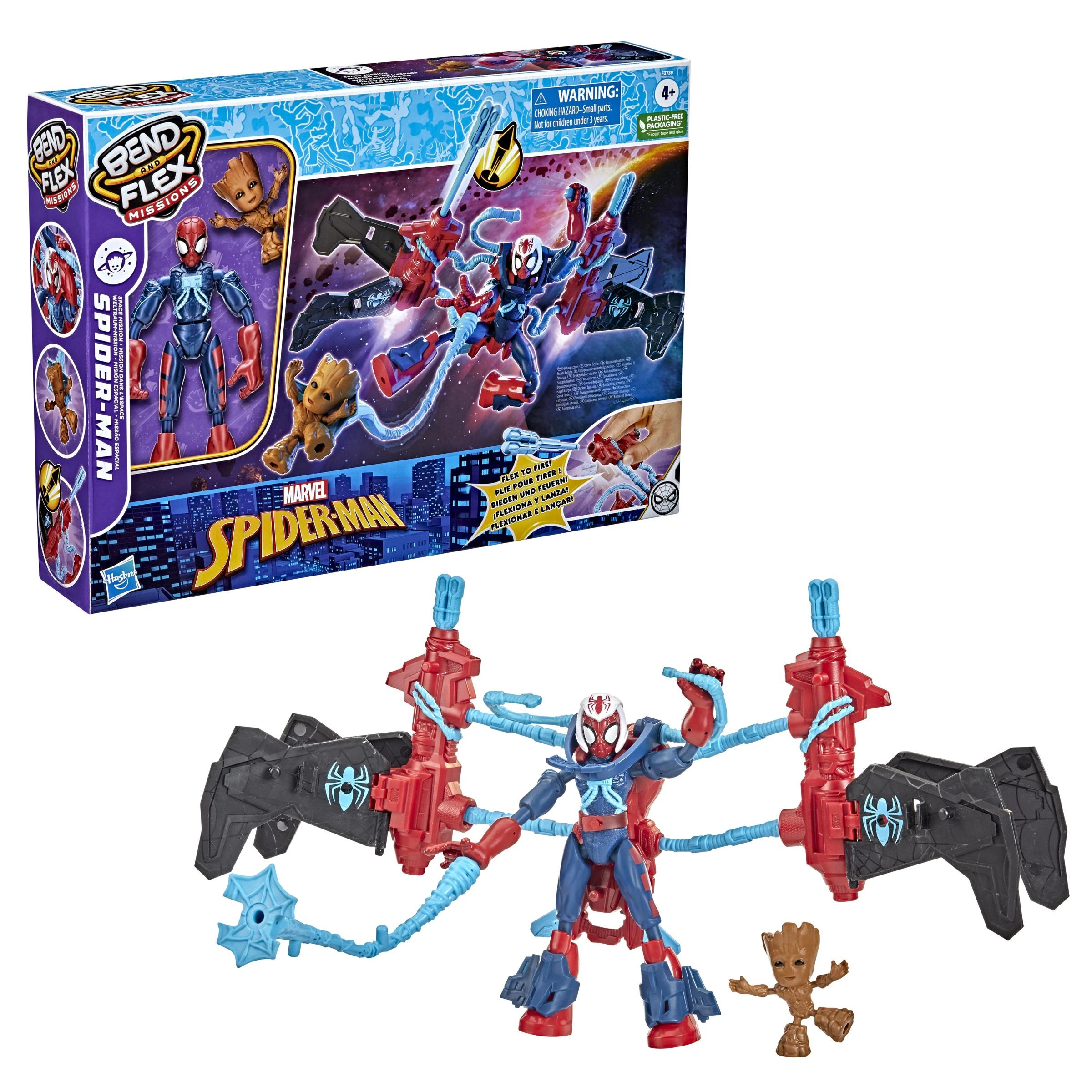 paveikslas Hasbro Hasbro Marvel Spider- Man Lend Kosmoso misija Jet Play paveikslas