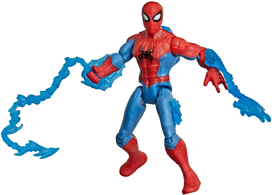 SPIDER-MAN ŽMOGUS-VORAS Naujos dienos veiksmo figūrėlė su priedais 11,4 cm