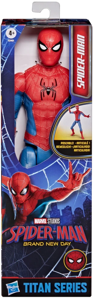 SPIDER-MAN ŽMOGUS-VORAS Naujos dienos Gallagher figūrėlė Titan serija 29,2 cm