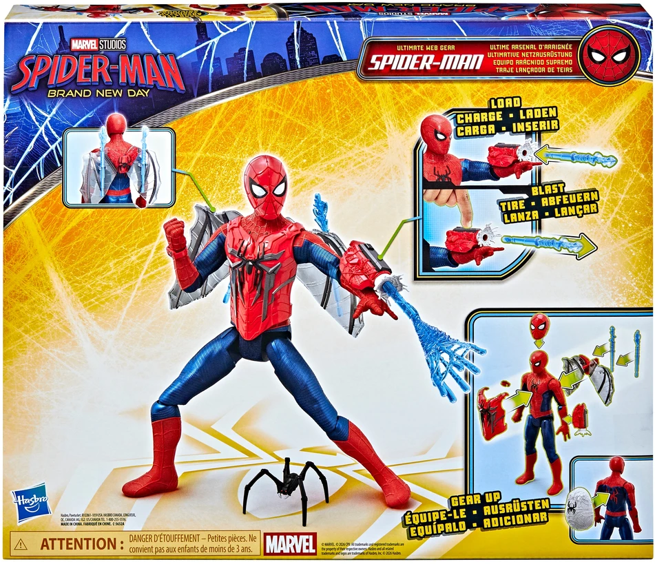 SPIDER-MAN Brand New Day playset Web-Tech Spiderman