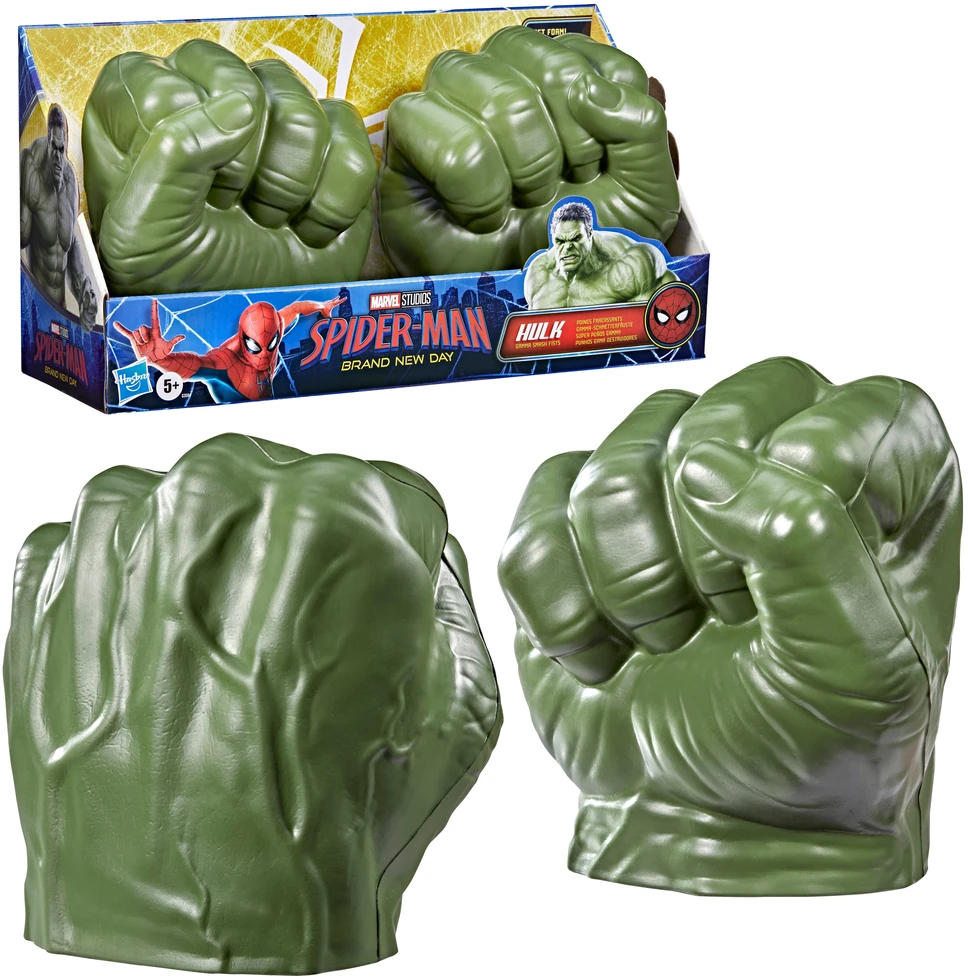 SPIDER-MAN ŽMOGUS-VORAS Naujos dienos vaidmenų žaidimas Hulk Gama Smash