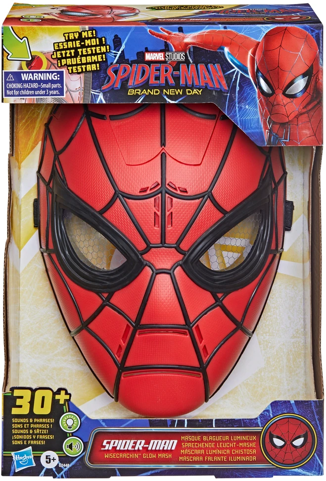 SPIDER-MAN BRAND NEW DAY Žmogaus-voro kaukė su garso efektais