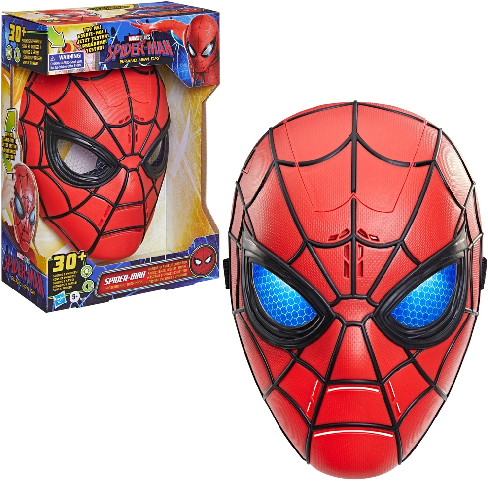 SPIDER-MAN BRAND NEW DAY Žmogaus-voro kaukė su garso efektais