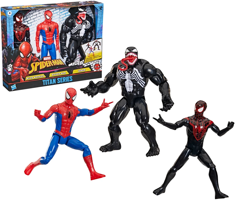 SPIDER-MAN Classic Titan Hero Multipack Figures