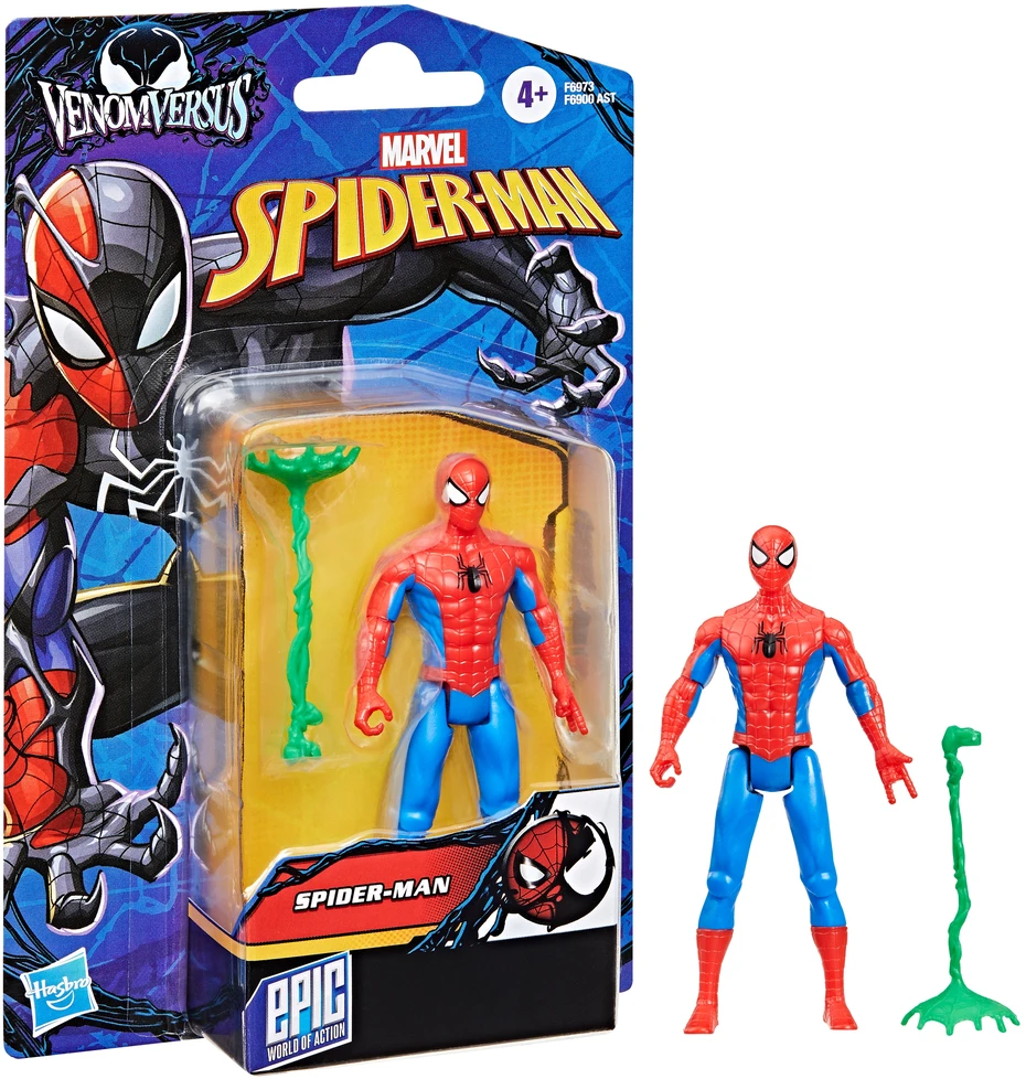 Mėlyna SPIDER-MAN Figure Raudona mėlynas 10 cm